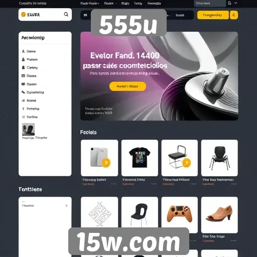 Mudanças recentes no design do site 555u